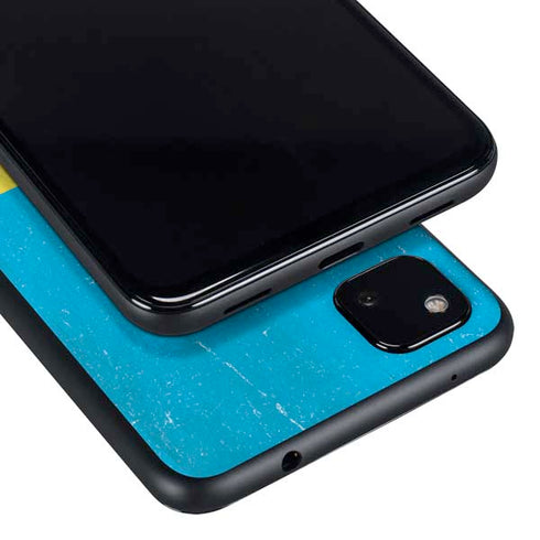 Ukraine Flag Distressed Google Pixel 4a Skin